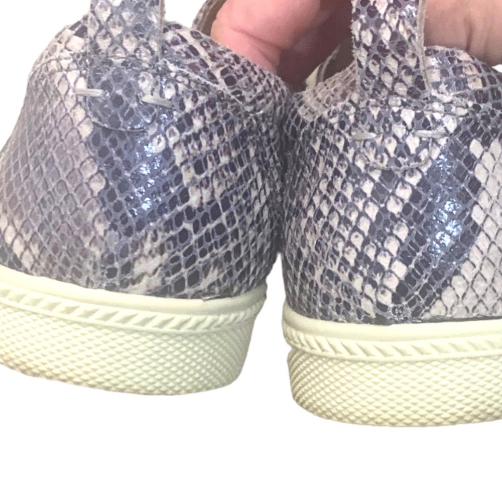 Earth Zen Groove Taupe Multi Shiny Python Sz9 Euc - image 5